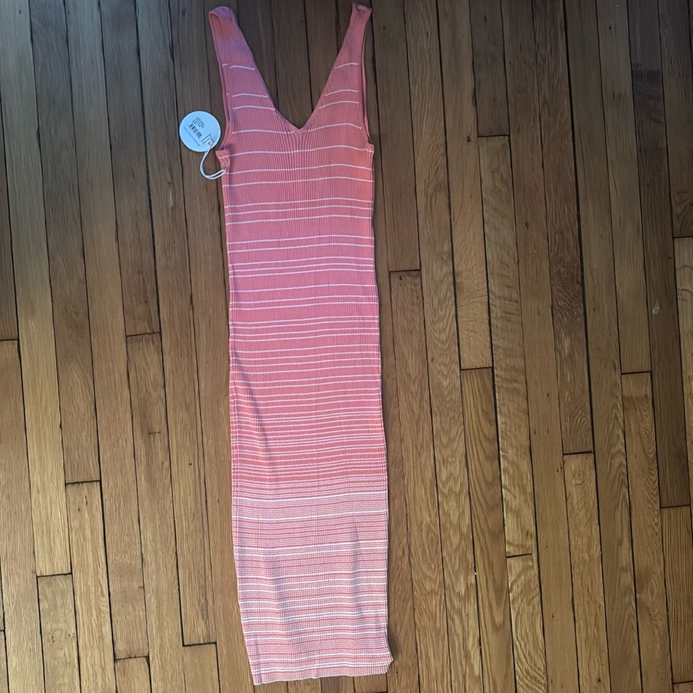 STAUD Coral Striped Knit dress - Picture 2 of 4